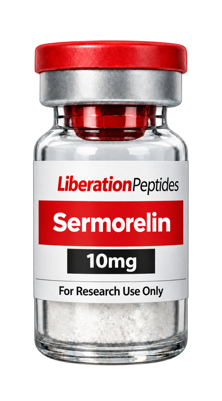 Sermorelin 10mg research material